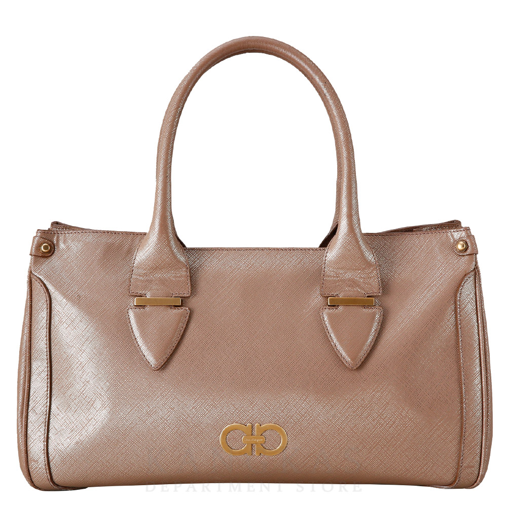 FERRAGAMO(USED)페레가모 사피아노 간치니 숄더백